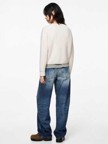 Pull-over Pull&Bear en beige