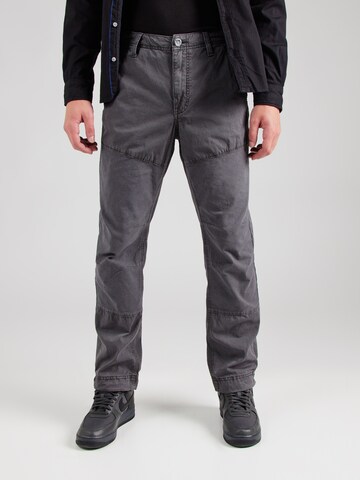 CAMP DAVID Regular Broek in Grijs: voorkant