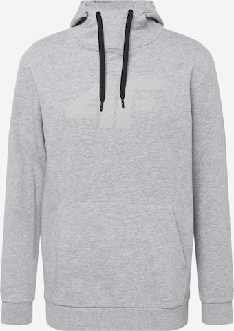 4F Athletic Sweatshirt in Grey: front