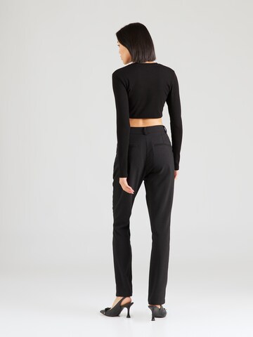 Warehouse Regular Trousers in Black