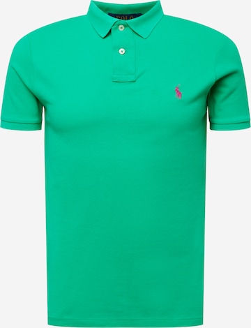 Polo Ralph LaurenRegular Fit Majica - zelena boja: prednji dio