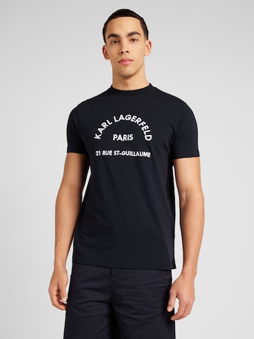 Karl Lagerfeld T-Shirt in Blau: predná strana