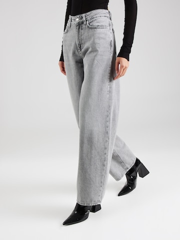 DRYKORN Wide leg Jeans 'MEDLEY' in Grey: front