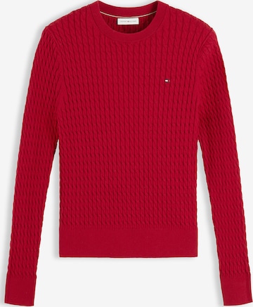 raudona TOMMY HILFIGER Megztinis: priekis