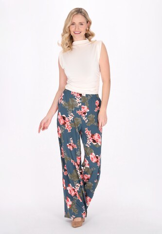 Usha Широкий Штаны 'Fashion Look' в Синий