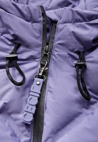 CECIL Winter Jacket in Purple