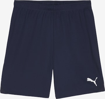 PUMA Sportshorts 'Team Goal' in Blau: Vorderseite