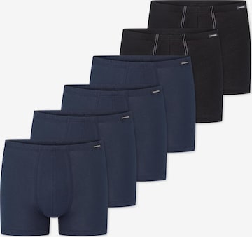 SCHIESSER Boxer shorts 'Cotton Essentials' in Blue: front