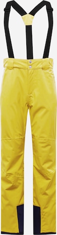DARE2B Športne hlače 'Achieve II' | rumena barva: sprednja stran