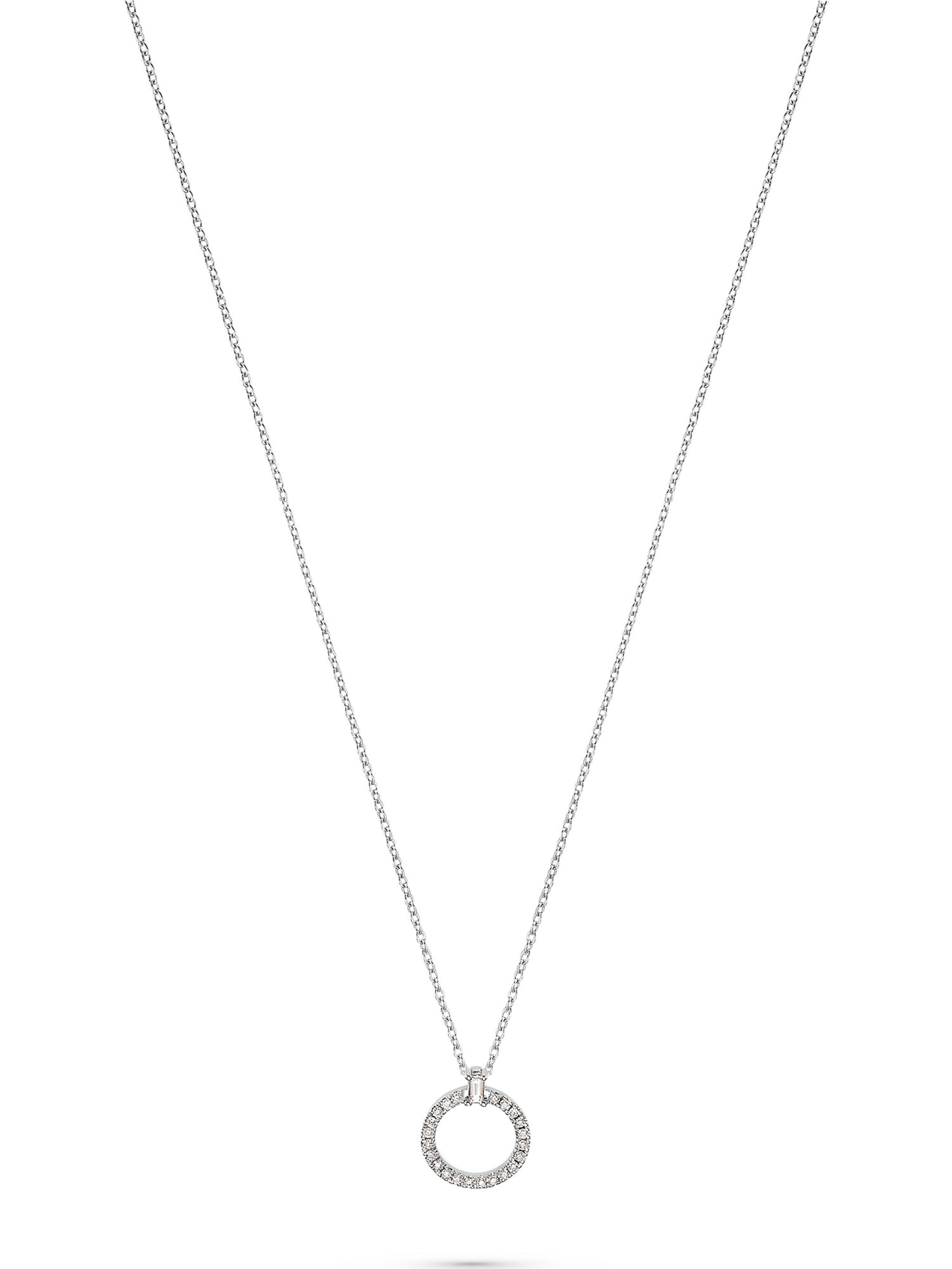 CHRIST Necklace in Silver: front