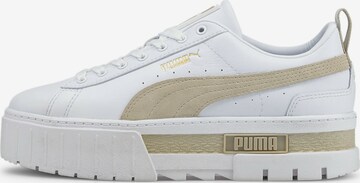 Sneaker bassa 'Mayze' di PUMA in bianco: frontale