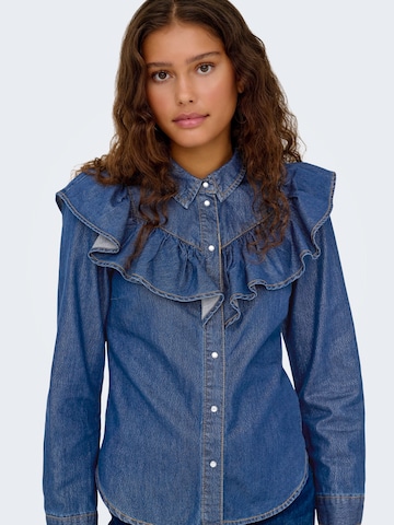ONLY - Blusa 'ONLINDIGO' en azul