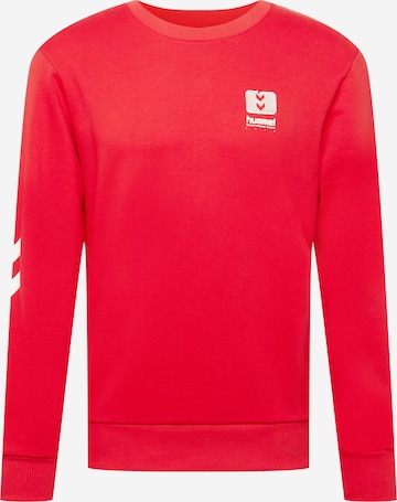 Sweat de sport Hummel en rouge : devant