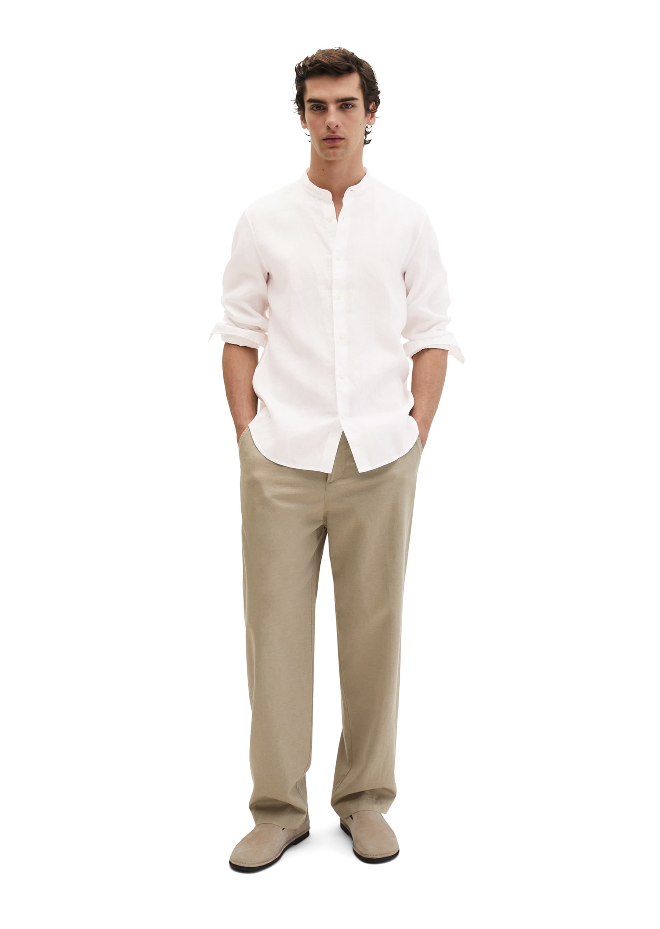 Marc O'Polo Regular fit Button Up Shirt in White