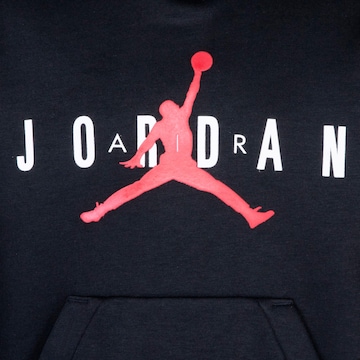 Bluză de molton de la Jordan pe negru