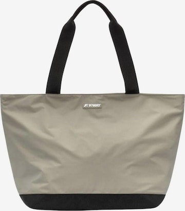Sac à bandoulière K-Way en beige : devant