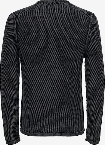 Only & Sons Pullover 'PAVO' in Blau