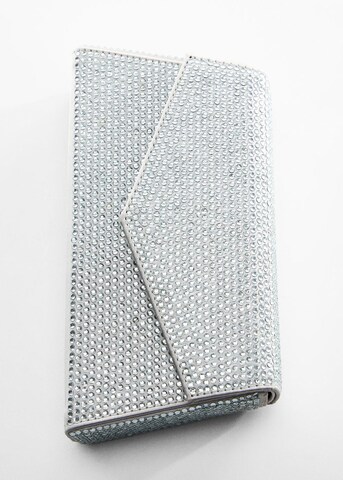 Pochette 'Block' MANGO en argent
