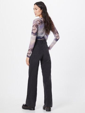 Tally Weijl Wide Leg Jeans i svart