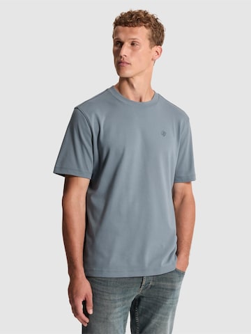 CAST IRON - Camiseta 'Regular fit T-shirt in interlock jersey' en azul: frente