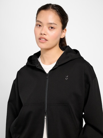Hummel Zip-Up Hoodie in Black