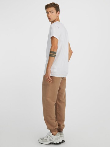 Young Poets Tapered Hose 'Maleo' in Braun