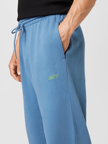 mėlyna LEVI'S ® Siaurėjantis Kelnės 'Levis Sweatpant'