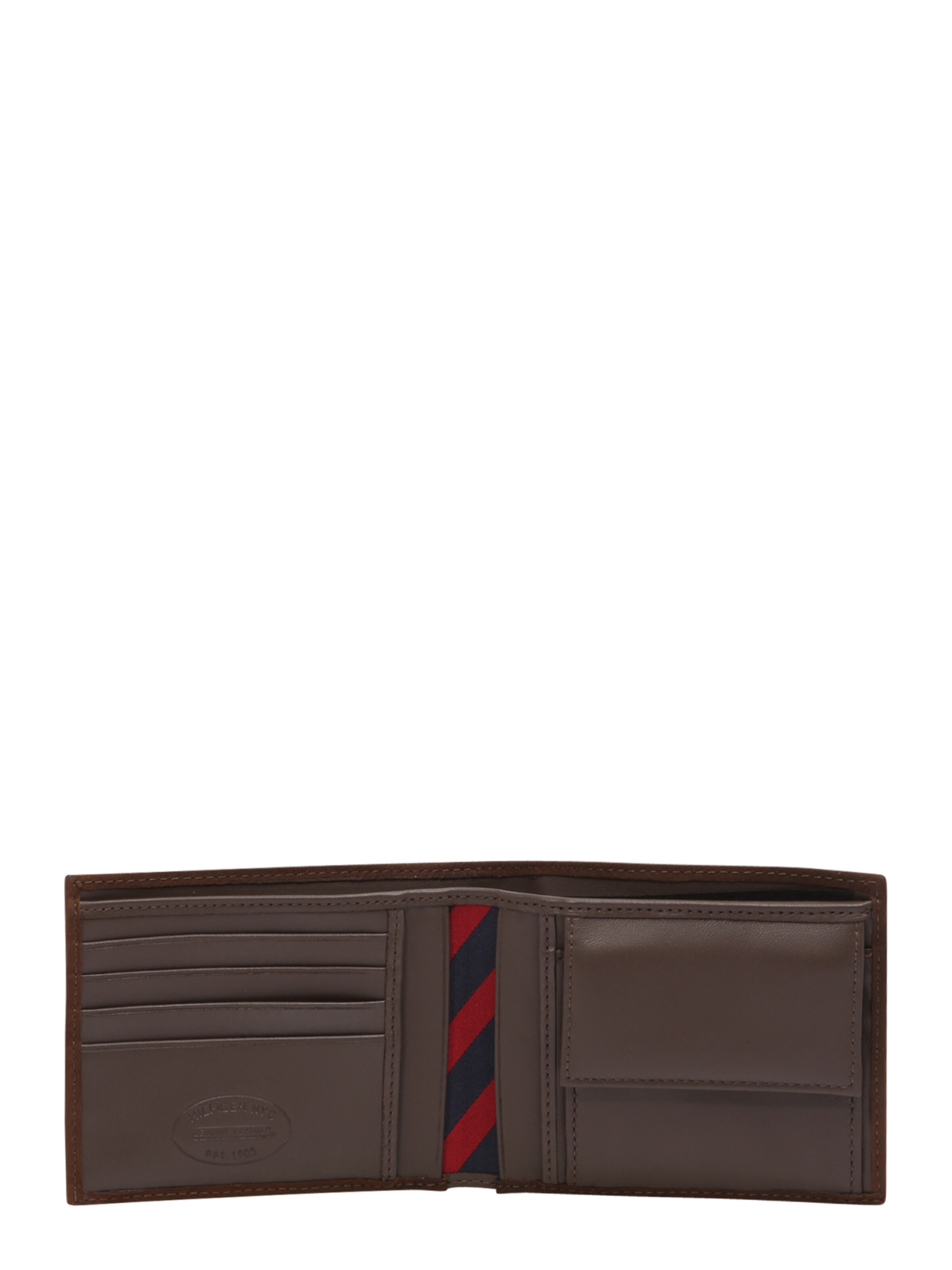 TOMMY HILFIGER Rahakott 'Johnson', värv pruun