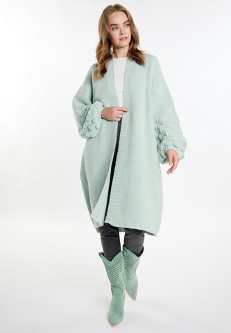 Cardigan IZIA en vert