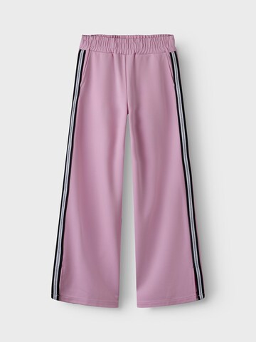 NAME IT Wide Leg Bukser i pink