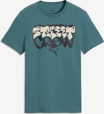 PUMA Shirt 'Mid 90s' in Green: front