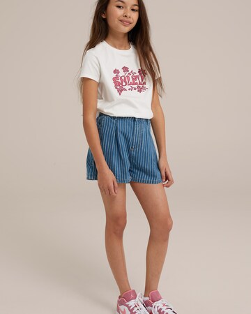 WE Fashion - regular Pantalón en azul