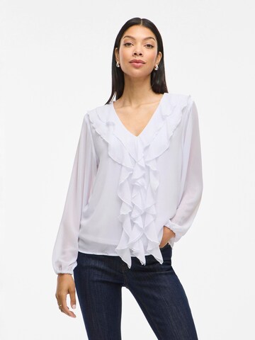 VILA Bluse 'VIAne' i hvid: forside