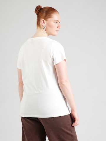 balts Vero Moda Curve T-Krekls