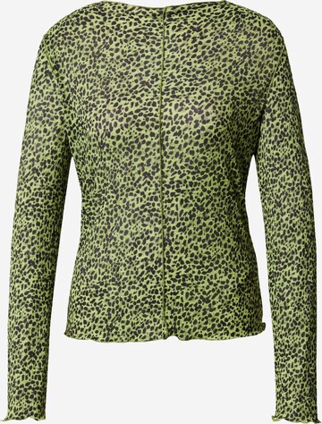 EDITED Μπλουζάκι 'Pauline' σε πράσινο: μπροστά