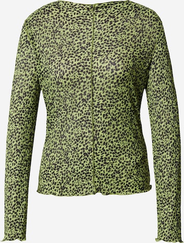 EDITED Shirt 'Pauline' in Groen: voorkant