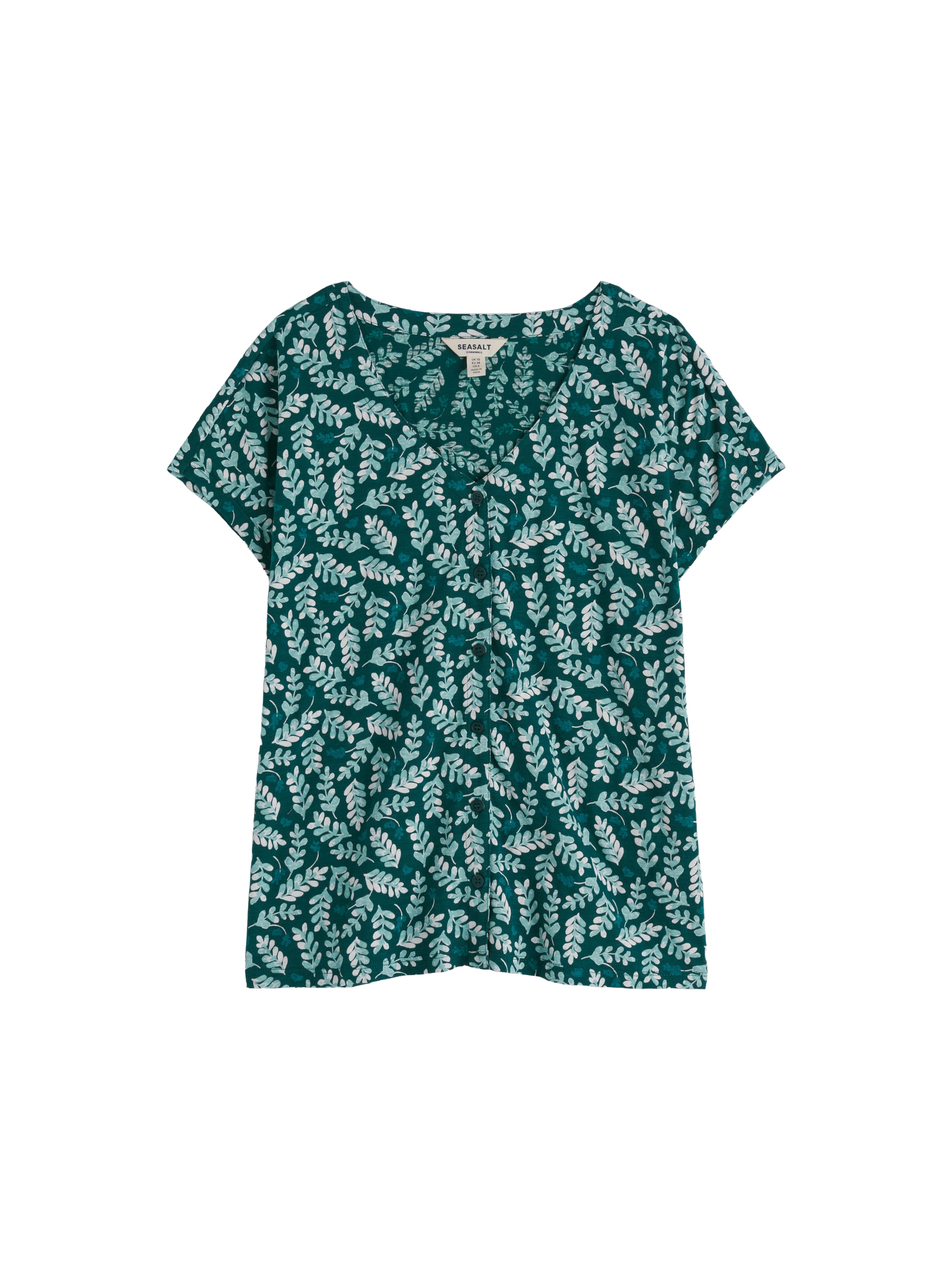 Chemisier Seasalt Cornwall en bleu : devant