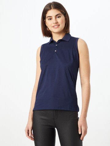 T-shirt Polo Ralph Lauren en bleu : devant