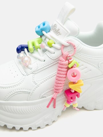 Baskets basses 'TURBO FUN' BUFFALO en blanc