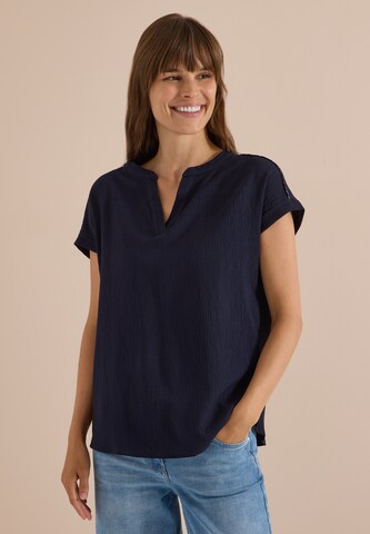 CECIL Blouse in Blue: front