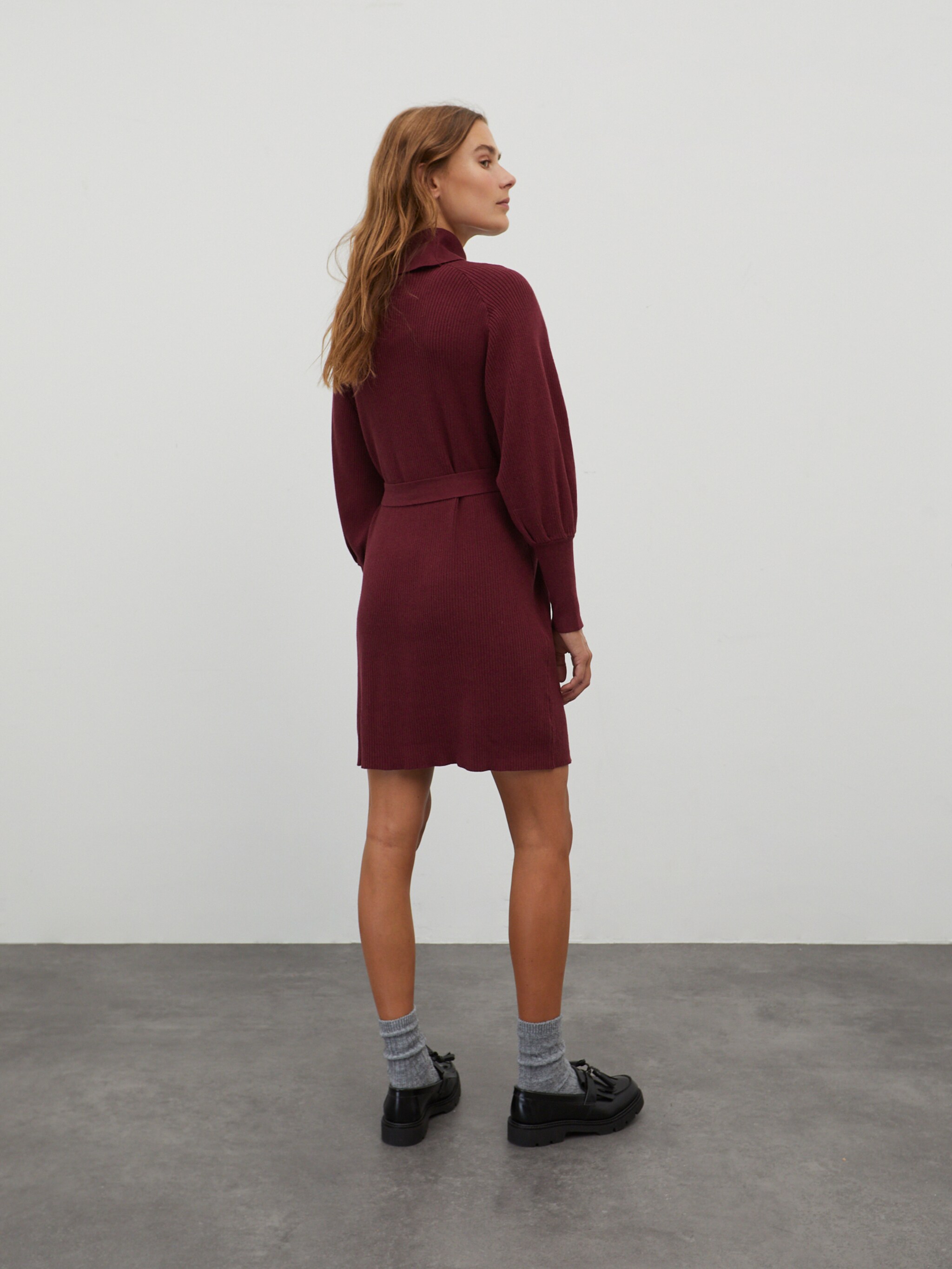 EDITED Produkte Kleid 'Malene' burgunder