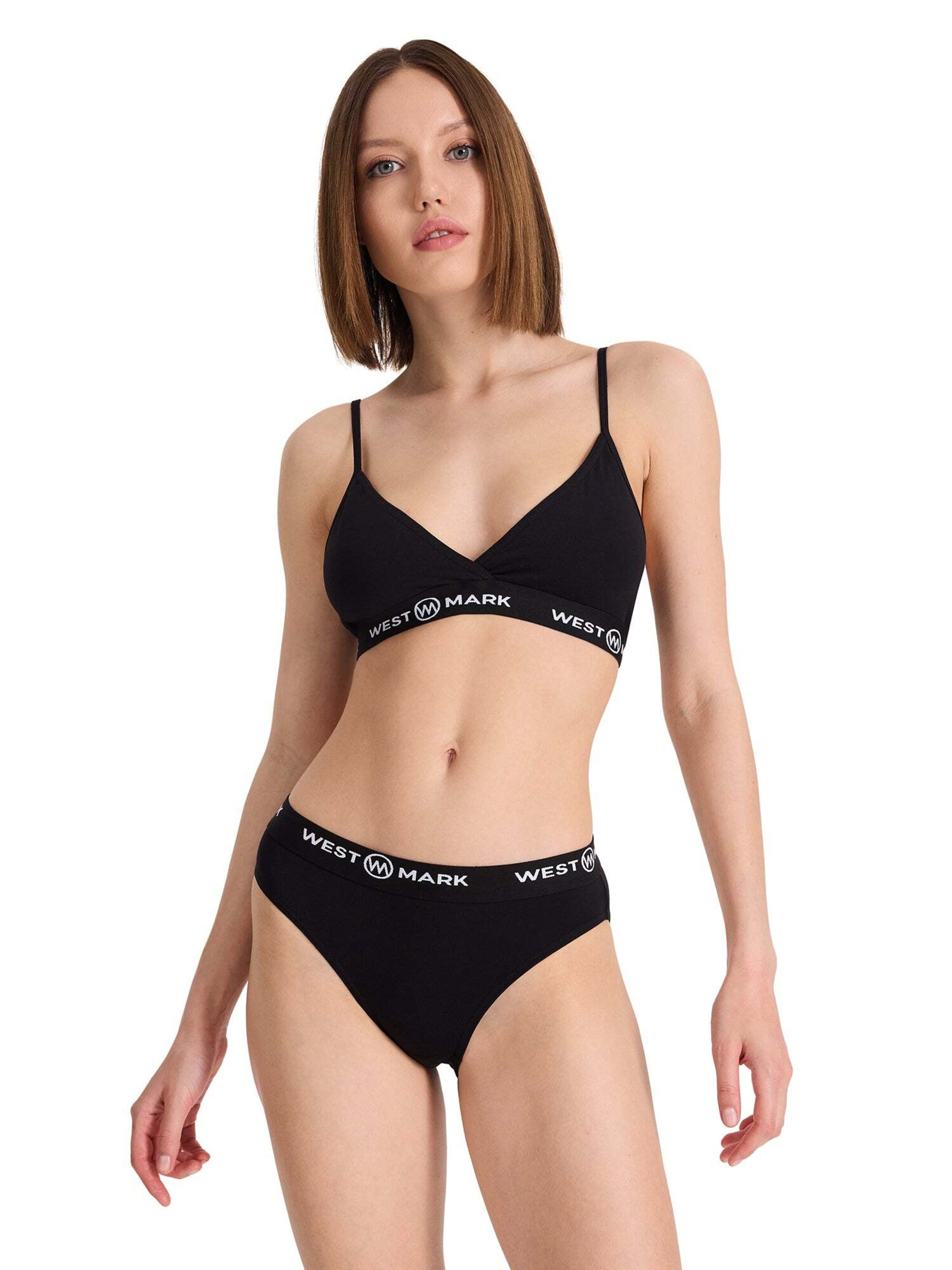 WESTMARK LONDON Triangel BH in Zwart: voorkant