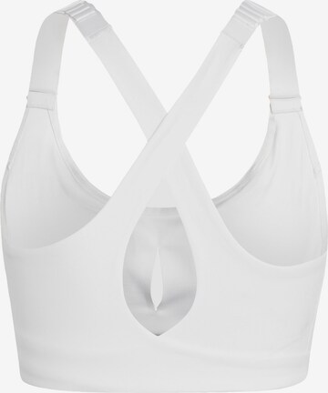 ADIDAS SPORTSWEAR Bustier Sport bh in Wit