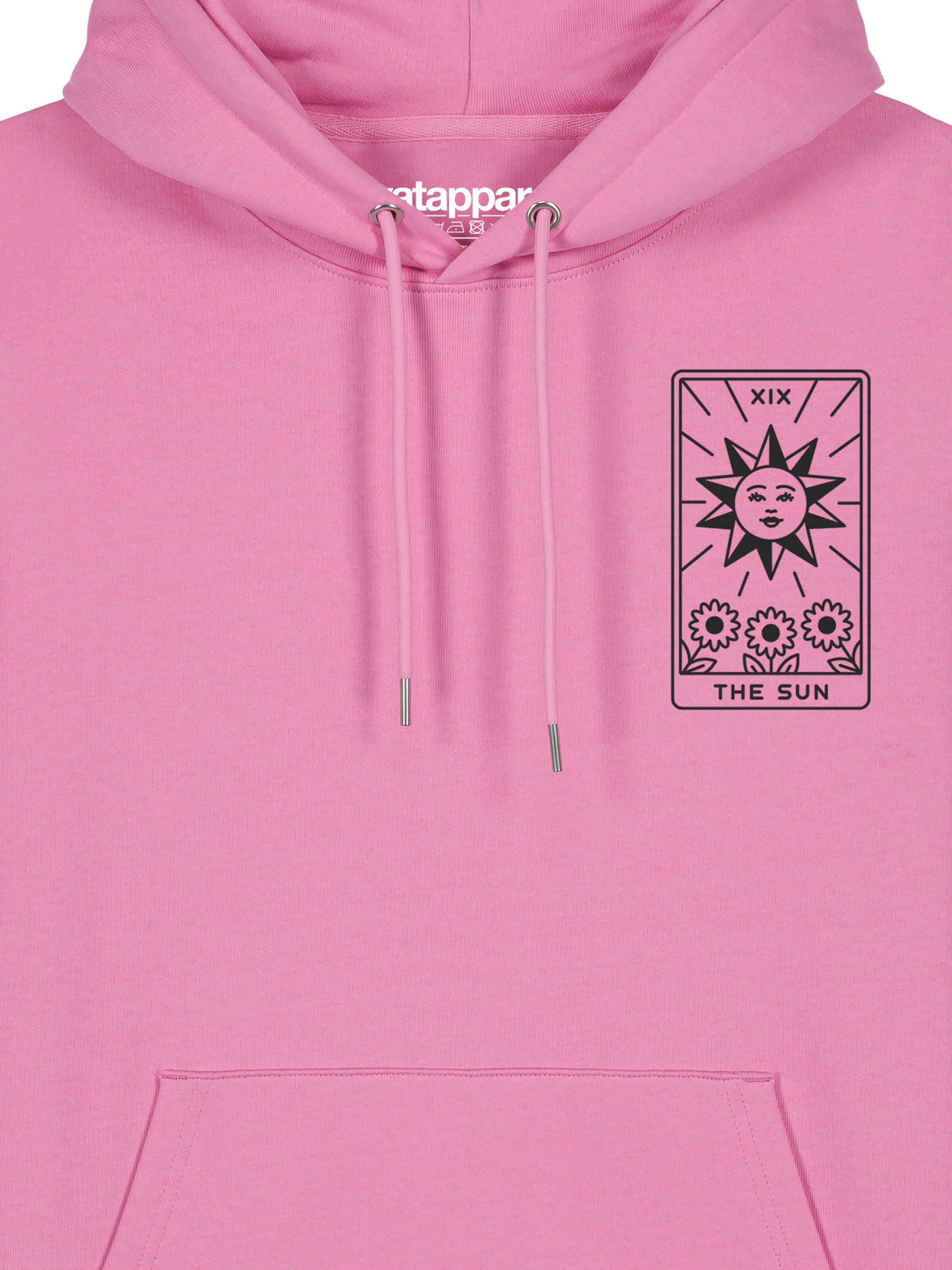 Sweat-shirt 'Tarot The Sun' Watapparel en rose