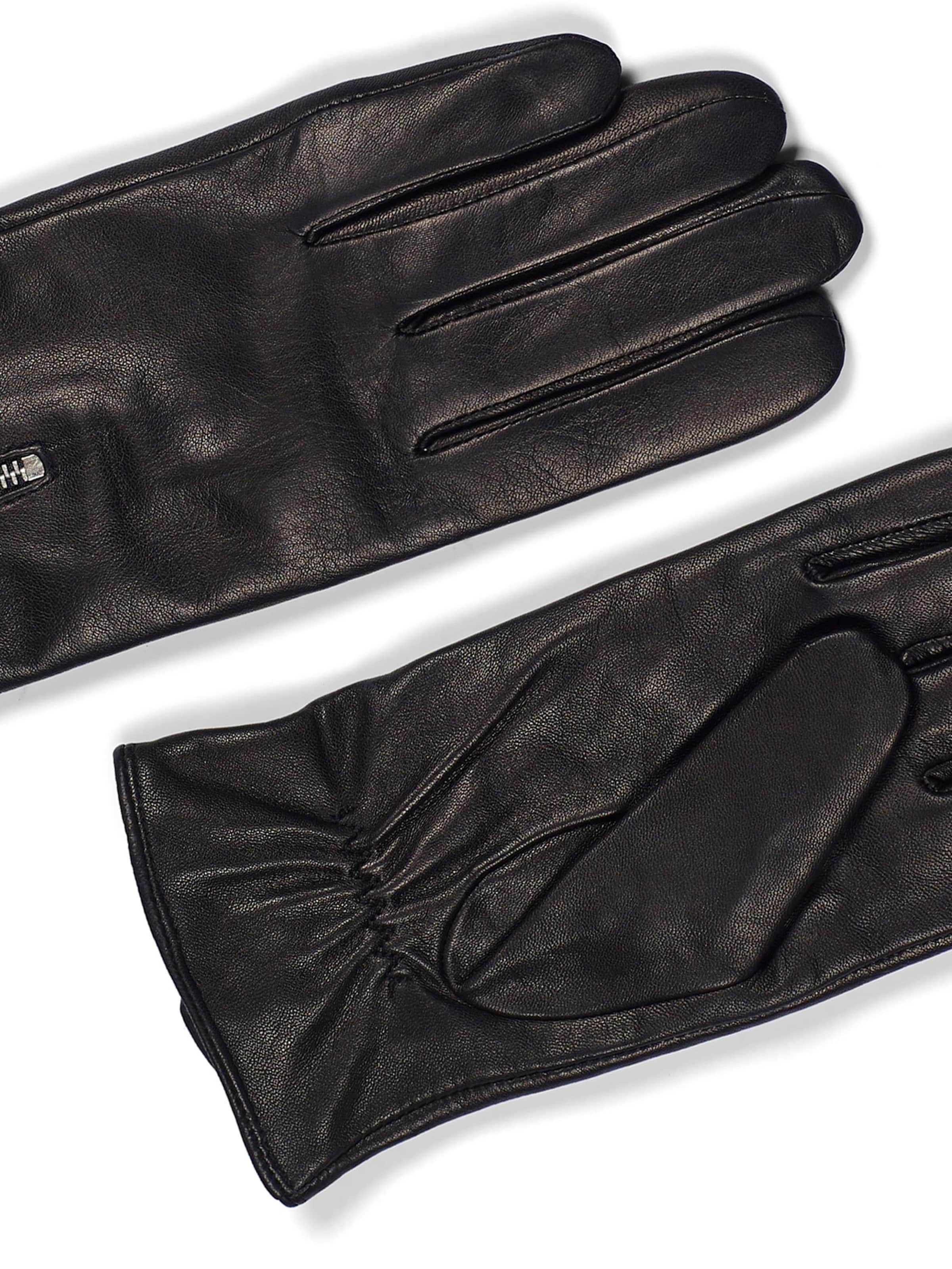 Gants 'Women's Leather Gloves Hannah Black' Howard London en noir