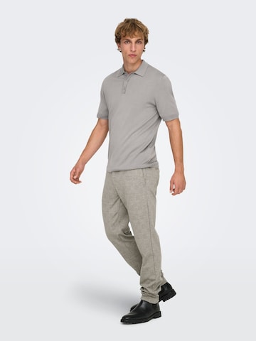 Only & Sons Shirt 'ONSWyler' in Grijs