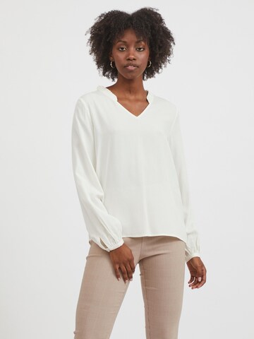 VILA - Blusa 'Zugi' en blanco: frente