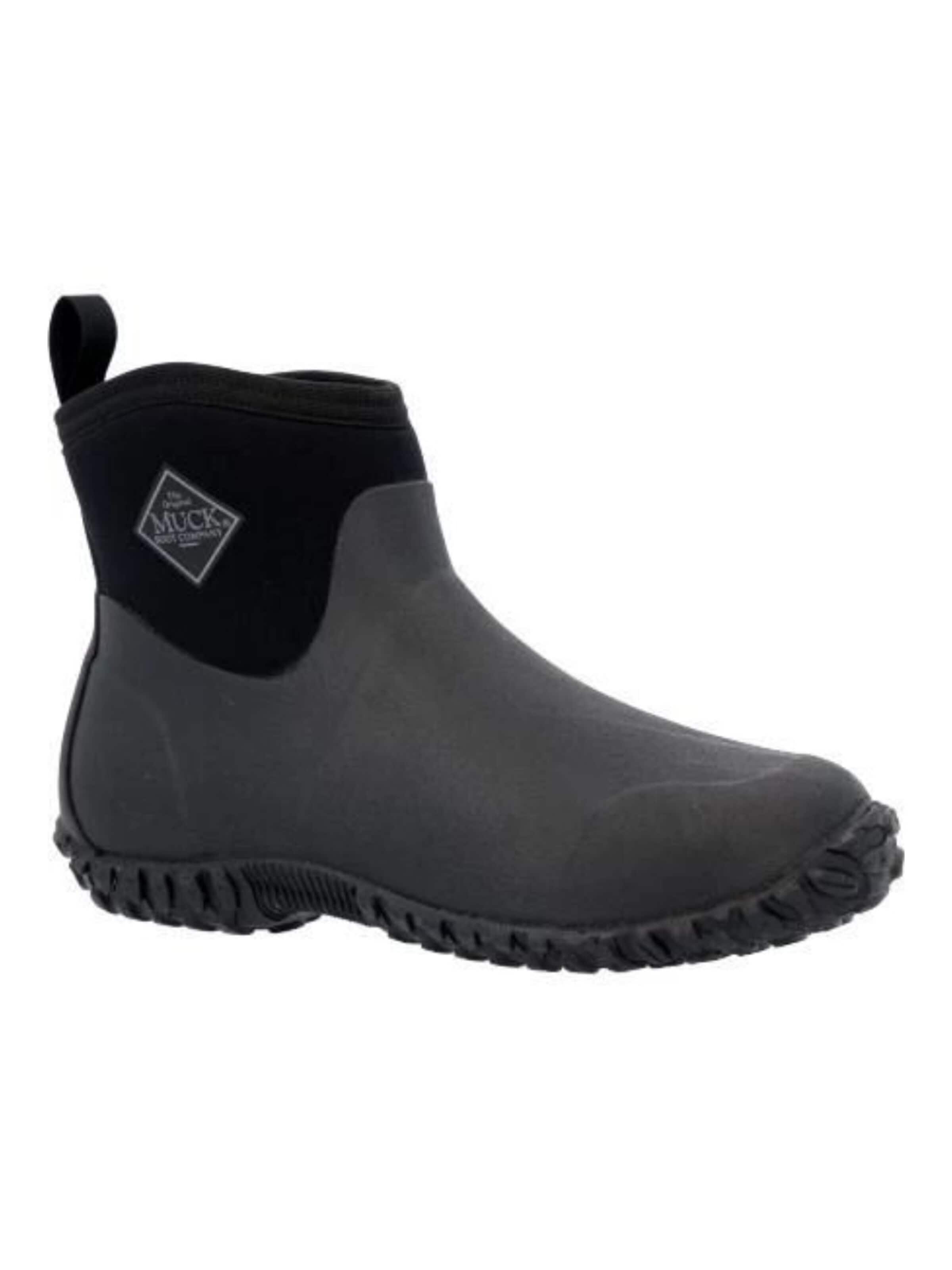 Muck boot Outdoor laarzen 'MEN'S MUCKSTER II ANKLE' in Zwart: voorkant