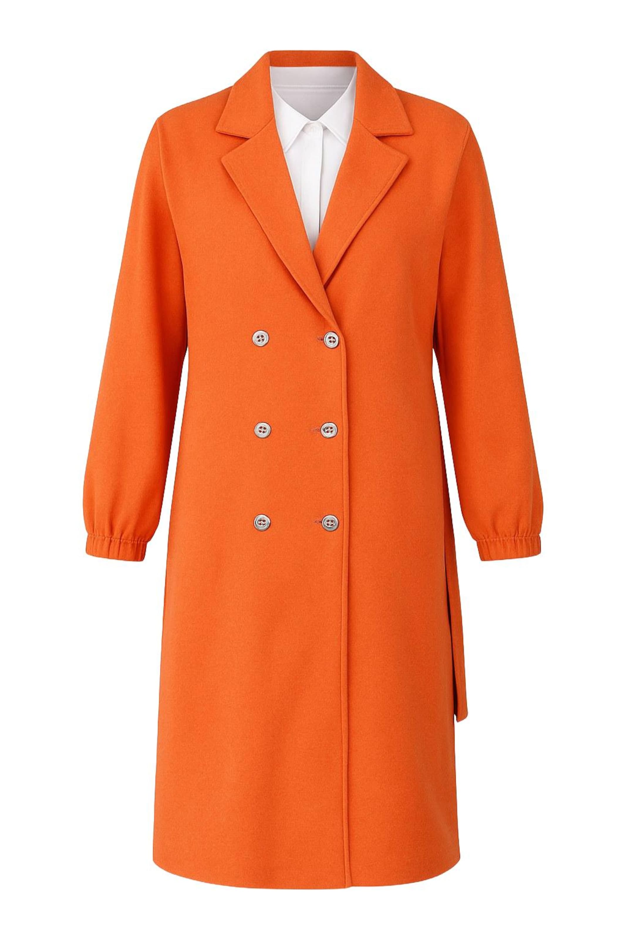 MODAMIHRAM Übergangsmantel in orange, Produktansicht