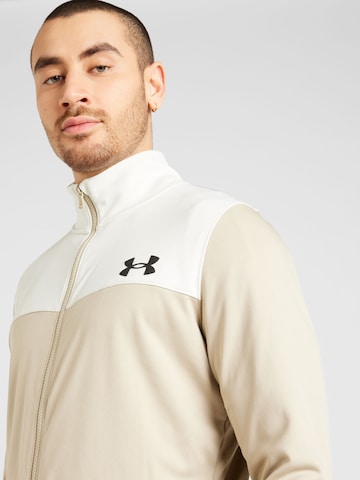 UNDER ARMOUR Tracksuit 'Emea' in Beige